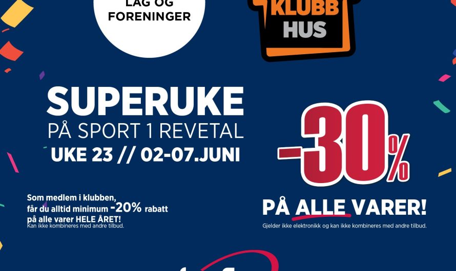 Superuke på Sport 1 Revetal